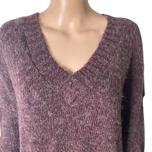 ABOUND Sweater Womens Small Burgundy Stem Pullover New - Picture 9 of 12